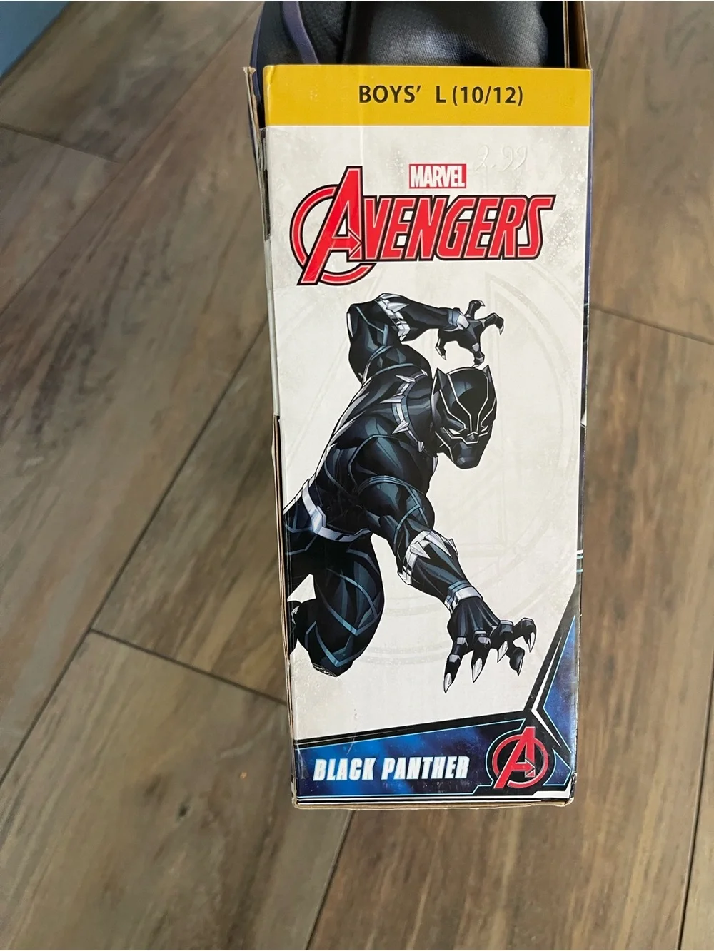 Marvel Avengers Black Panther 2pcs Halloween Costume set for Boys size L (10-12)